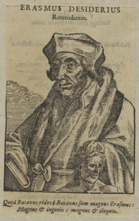 Bildnis des Erasmus Desiderius