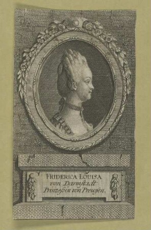 Bildnis der Friderica Louisa, Königin von Preußen