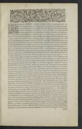 Romani imperii ...