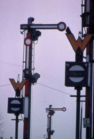 Crailsheim Ausfahrsignale Gleissperrsignale Wartesignale