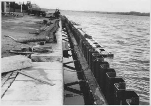 Wiederherstellung Kaimauer Außenhafen Alte Schleuse Kiel-Holtenau