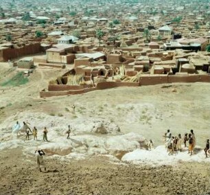 Kano. Stadtansicht. 1959