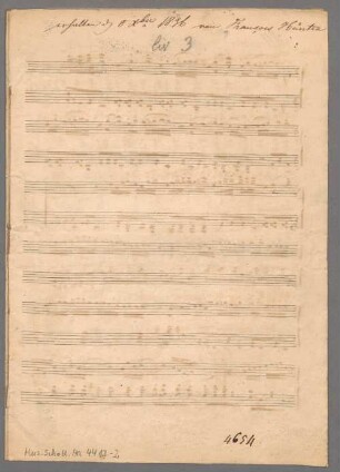Les prèmiers leçons récréatives, livre 3, pf, op. 85/3 - BSB Mus.Schott.Ha 4417-2