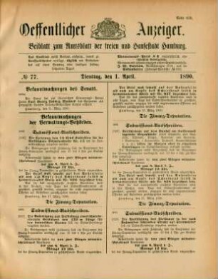 1. April-29. Juni = No. 77-150