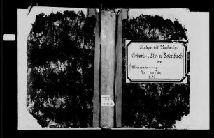 Karlsruhe, evangelische Gemeinde: Standesbuch 1858
