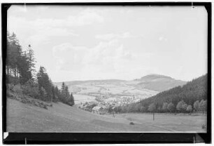 Bergstadt Geising mit dem Geisingberg