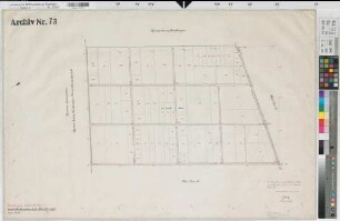 Mettingen (Mettingen), Recke (Recke), Zusammenlegung Mettingen-Espel, Urkarte II Recke Flur 20
