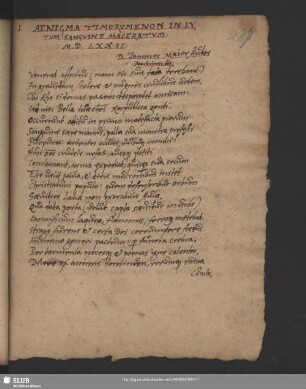 Nr.1-4. Gedichte