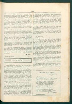 "Ahora, o nunca!" : A José J. Gómez R.