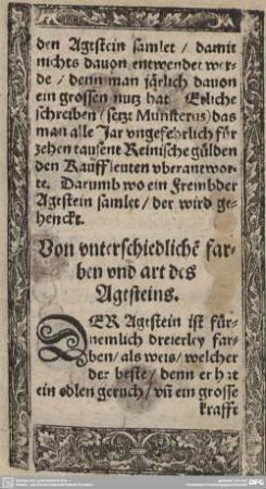 Von unterschiedlichen farben und art des Agtsteins.