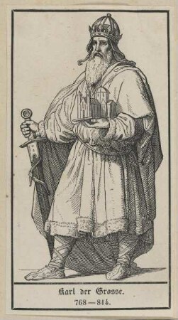 Bildnis des Karl der Grosse