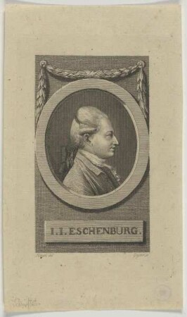 Bildnis des I. I. Eschenburg
