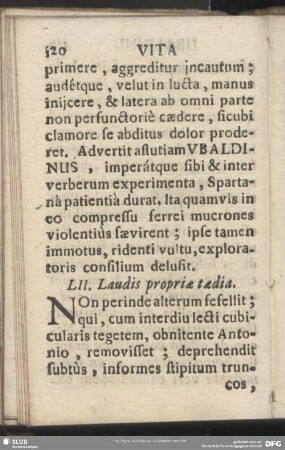 LII. Laudis propriae taedia