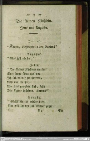 Die kleinen Küchlein