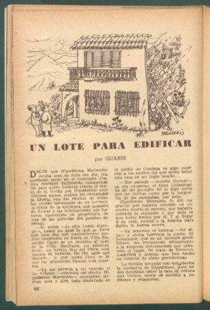 Un lote para edificar