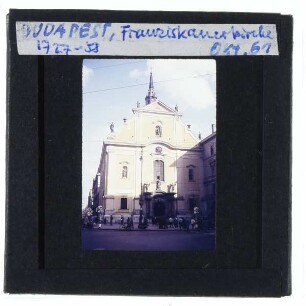 Budapest, Franziskanerkirche
