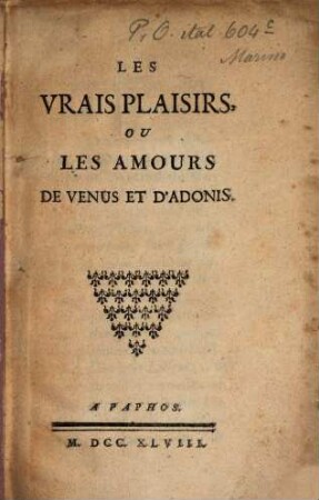 Les vrais Plaisirs