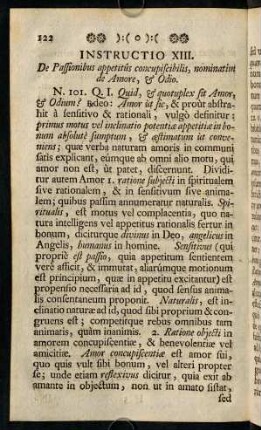 122-130, Instructio XIII.