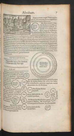 Hic incipit tertia aetas mundi ... Abraham ...
