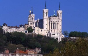 Lyon - die Kathedrale : Die Kathedrale. Aufgenommen 2001 in Lyon