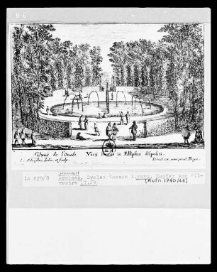 Liancourt: Gartenansicht Château de la Rochefoucauld