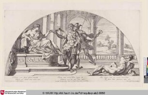 [Odysseus und Circe, nach dem Fresko im Camerino des Palazzo Farnese]