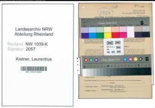 Entnazifizierung Laurentius Kistner , geb. 21.02.1914 (Stukkateur)