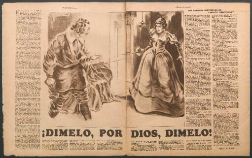 ¡Dimelo, por Dios, dimelo! : Los cuentos históricos de "Mundo Argentino"
