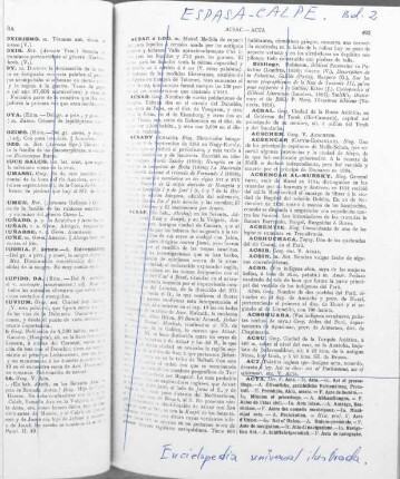493-499, Auszüge aus der ESPASA-CALPE. Bd. 2