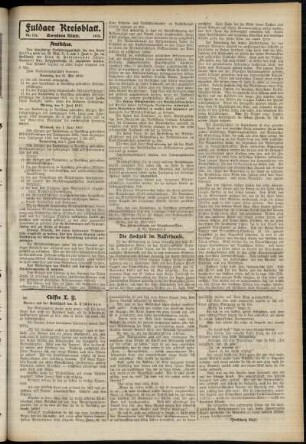 Zweite Ausgabe vom Freitag, den 23. Mai 1913.