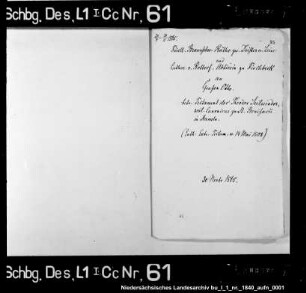 Testament des Theodor Seilwinder, weiland Kanonikus zu St. Bonifatius in Hameln