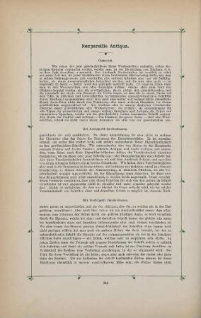 Nonpareille Antiqua