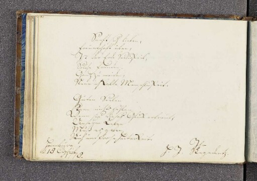 Heinrich Jakob Regedantz. – Hamburg, 18.04.1778