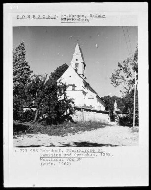 Katholische Pfarrkirche Sankt Remigius und Cyriakus