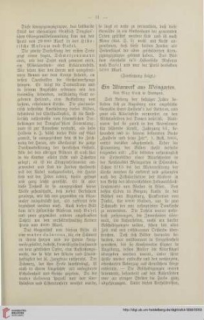 16: Ein Altarwerk aus Weingarten