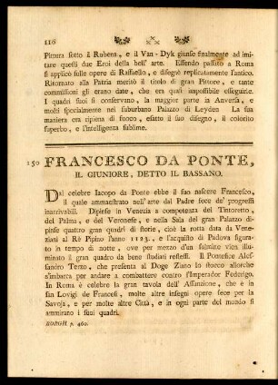 Francesco Da Ponte, Il Giuniore, Detto Il Bassano