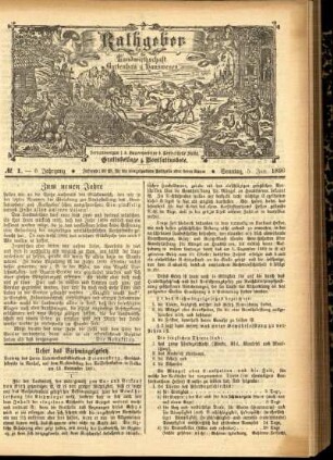 Ausgabe vom Sonntag, den 05. Januar 1896.