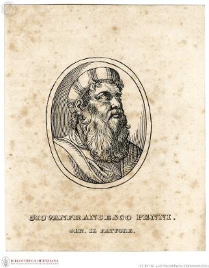 Leben der ausgezeichnetsten Maler, Bildhauer und Baumeister von Cimabue bis zum Jahre 1567, [...] von Giorgio Vasari, Giovanfrancesco Penni, gen. Il Fattore, Porträt