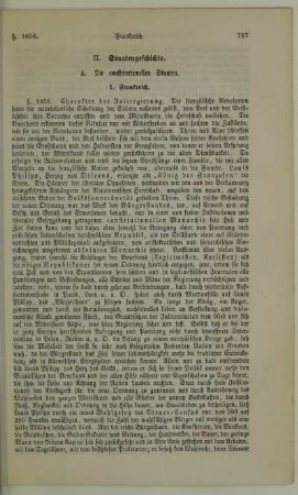 A. Die constitutionellen Staaten