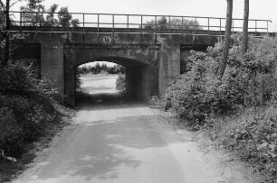 Eisenbahnbrücke (Brückenanlage); Zwingenberg, Im Eisenbahnloch