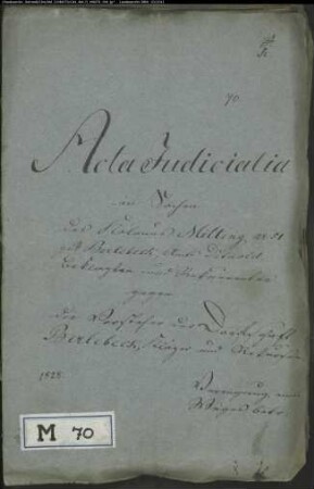 Milting Nr. 51 zu Berlebeck gegen Dorfschaft Berlebeck - Verweigerung eines Weges