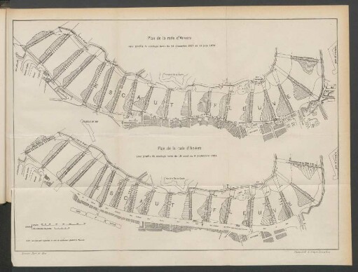 Plan de la rade d'Anvers