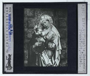 Campin, Madonna (Frankfurt) : Detail