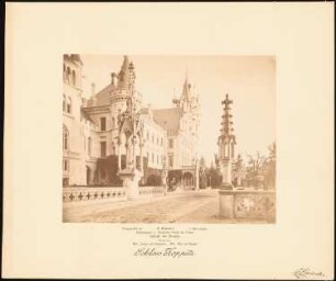 Schloss Koppitz Anbau an der Nordseite: Ansicht Längsseite