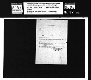 Braun, Josef (*19.03.1890 + . .1925); Chorsänger; ausgesch.: 1920