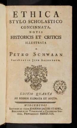 1-450, Ethica Stylo Scholastico Cincinnata ...