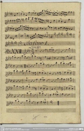 22. Anonymus, Lento, f-Moll