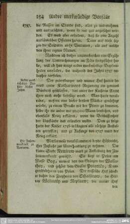 Andre merkwürdige Vorfälle dieses Jahrs