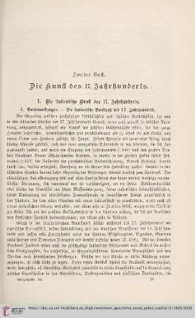Zweites Buch: Die Kunst des 17. Jahrhunderts