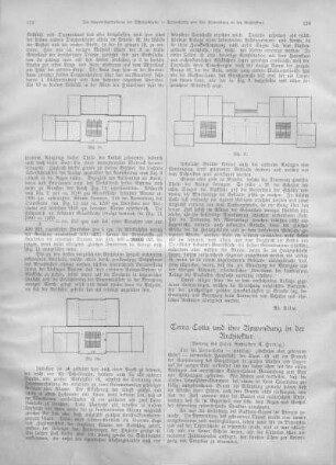 Terra-Cotta und ihre Anwendung in der Architektur.